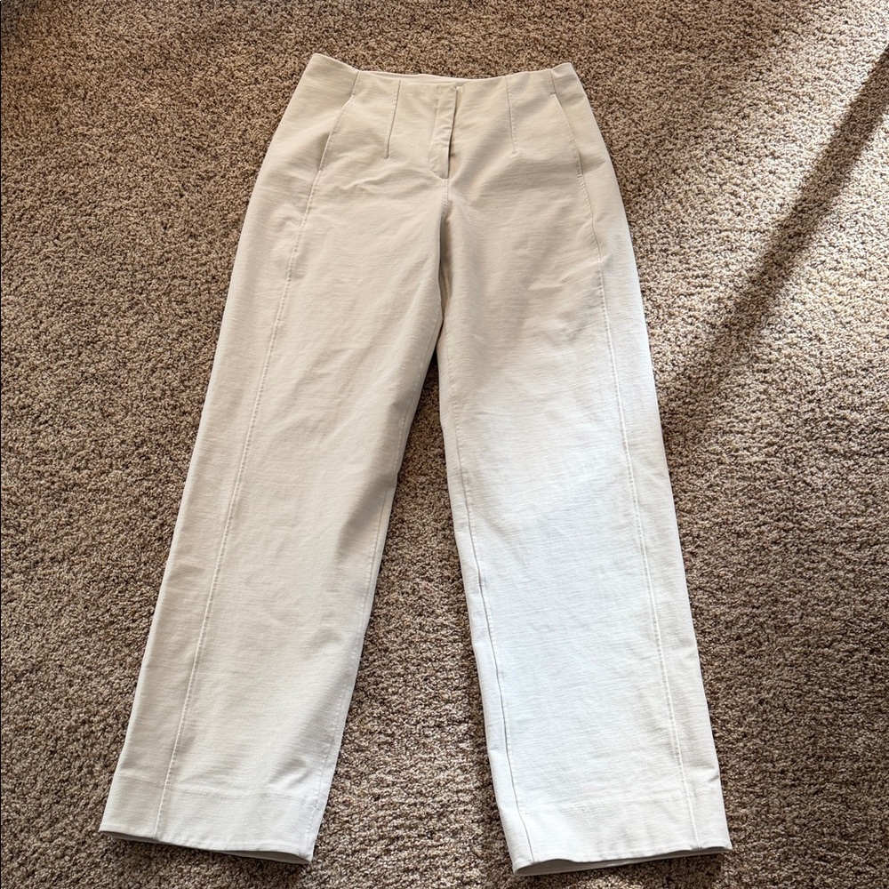 Lululemon Bone Utilitech Relaxed Mid-Rise Trouser